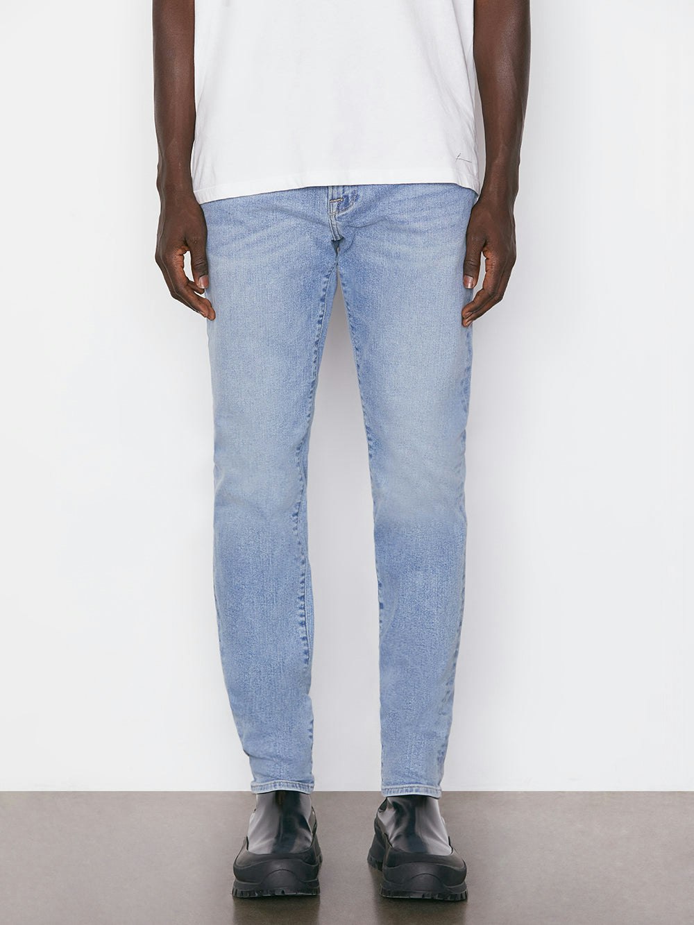 jeans front view